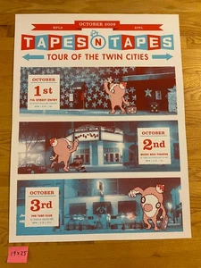Aesthetic Apparatus - Tapes N Tapes Tour of the Twin Cities 2009 19x25 Poster - Bild 1 von 8
