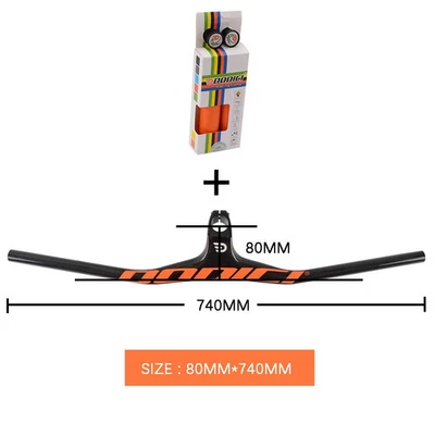 Карбоновый руль интегрированный подъемный руль для горного/дорожного велосипеда руль - Изображение 1 из 4