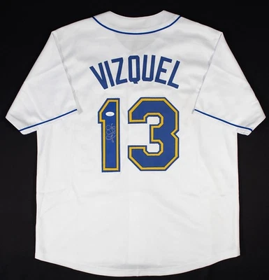 Omar Vizquel Signed Jersey (JSA-James Spence Authentic) - Image 1 of 3