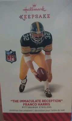 匹兹堡钢人队无瑕接待Franco Harris 2014 Hallmark装饰品 — 第 1/3 张图片