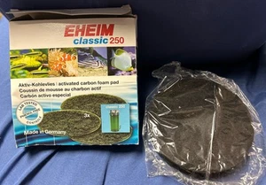 Eheim Carbon Pad Filter for Classic 250 (3 Pack) For Fish Tank Aquarium - Picture 1 of 5