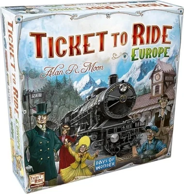 Days of Wonder | Ticket to Ride Europe | Board Game | Ages 8+ | 2-5 Players | - Image 1 of 3