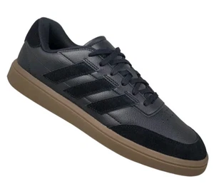 Adidas Courtblock (ID9077) "Black/Gum Bottom" Men's Sneaker Size 11 - NEW - Picture 1 of 9