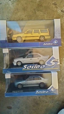 Solido 1:43 Lote de 3 Volvo 850 T-5R, BMW E39 M5 2003 y Alpina B10 BiTurbo Foto 1 de 4