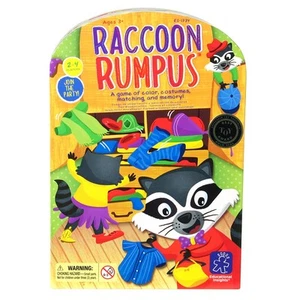 Raccoon Rumpus Game, Preschool Game with Dice & Color Matching, For 2-4 Playe... - Picture 1 of 6