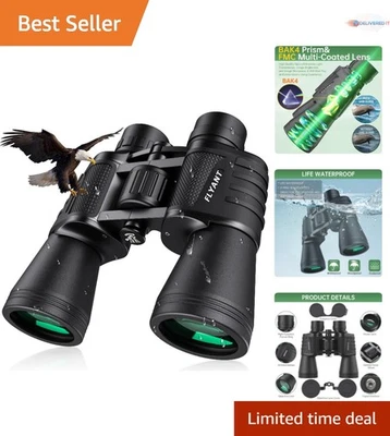 20x50 Waterproof Compact Binoculars for Bird Watching Hunting Stargazing Travel - Image 1 of 4