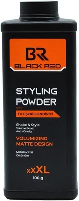 BLACK RED XL Volumizing Matte Hair Styling Powder Instant Texturizing Wax 100 gr - Image 1 of 4