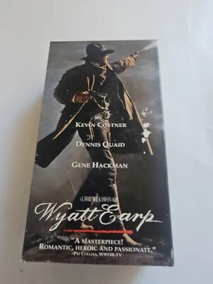 Wyatt Earp VHS 1994 2 Tape Set In Box VHS Video Cassette Tape VG - Image 1 of 4