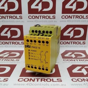 774060 | Pilz | PNOZ 16 24VAC 24VDC 2N/O Safety Relay 24VAC, Used (UPP) - Picture 1 of 2