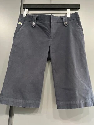 Bermudas de golf informales azules Lacoste para mujer talla 38 (S) Foto 1 de 4