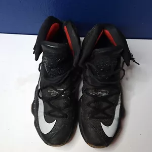 Scarpe da basket uomo Nike LeBron 13 XIII Elite nere taglia 10 RARE - Foto 1 di 8