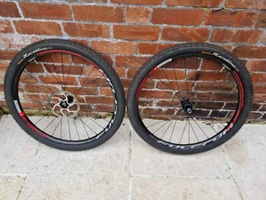 Fulcrum Red Fire 500 27.5 Wheelset with Tyres and Rotors Non Boost - Picture 1 of 10
