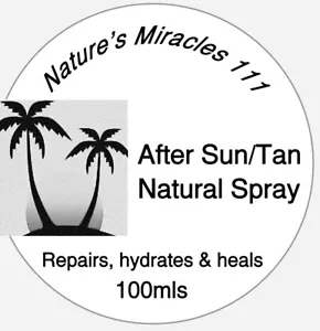 After Sun/Tan  Natural Organic Botanical Blend. Let Nature Take The Heat! - Picture 1 of 10