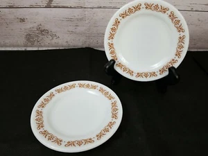 Lotto di 2 piatti di pane vintage Pyrex di Corning filigrana rame ๐ ๐ - Foto 1 di 12