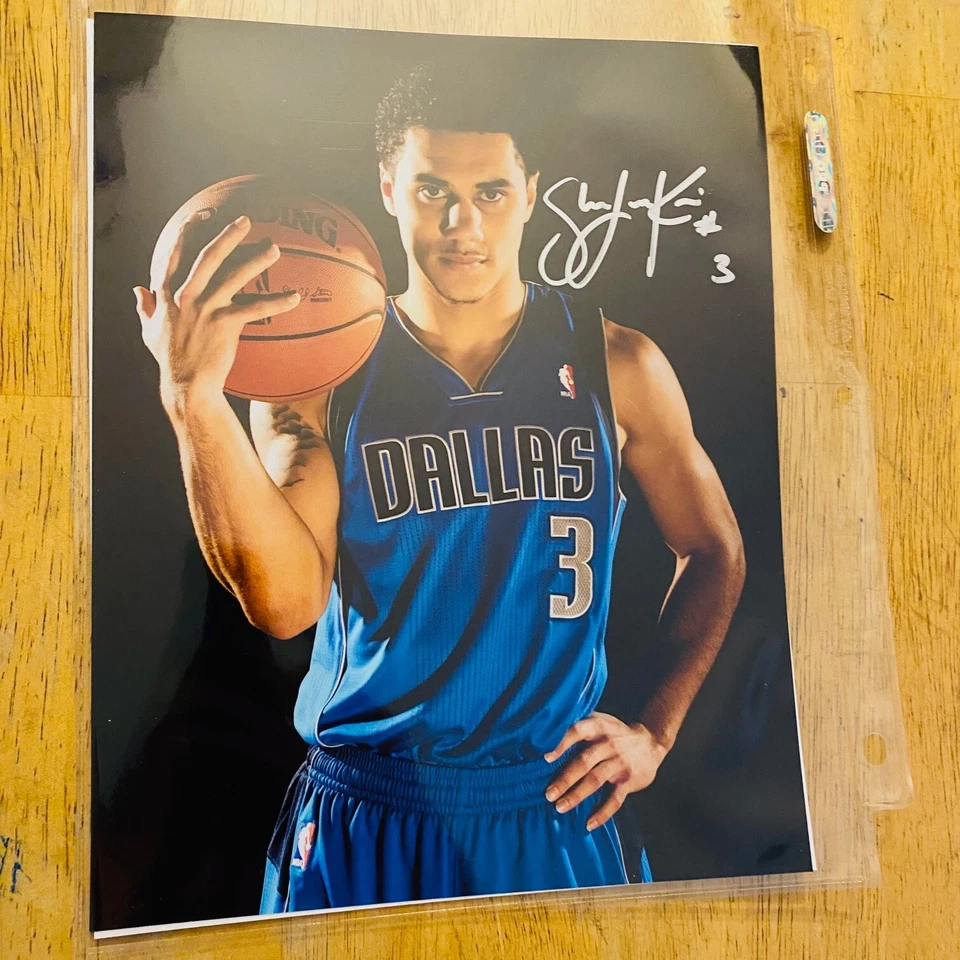 FOTO 8X10 FIRMADA/AUTOGRAFIADA POR SHANE LARKIN MAVERICKS ¡BONITA!! Foto 1 de 1