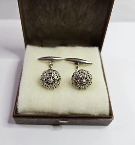 GEMELLI BOTTONI FILIGRANA ARGENTO  COSTUME SARDO - Foto 1 di 5