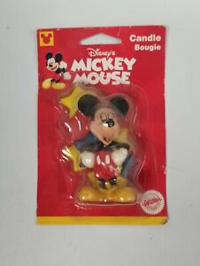 Vintage Collectible Wilton Mickey Mouse Cake Candle disney 