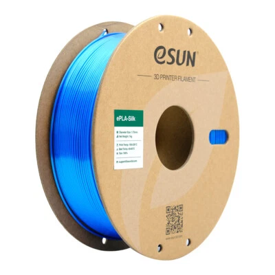 eSUN ePLA Silk PLA Filament 1.75mm Glossy Shiny Glow Silk for 3D Pinter - Image 1 of 4