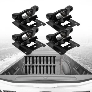 For Ford F-150 2015-2025 Truck Bed Tie Down Anchors Brackets Box Link Cleats 4X - Picture 1 of 7
