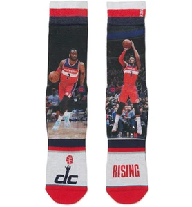 Stance NBA Washington Wizards Men's Socks NWT Wall Beal DC Rising Multiple Sizes - Picture 1 of 4
