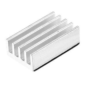 10 unidades enfriador electrónico de módulo de enfriador disipador de calor de aluminio 15x9x5mm arcilla plateada - Imagen 1 de 6