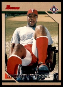 1998 BOWMAN ANDREW VESSEL TEXAS RANGERS #312 - Picture 1 of 2