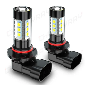 9145 H10 9140 6500K White LED Fog Light Bulbs For Ford F150 F250 F350 Super Duty - Picture 1 of 10