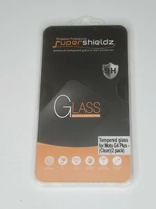 SuperShieldz premium tempered glass moto F4 Plus 2pack - Picture 1 of 1