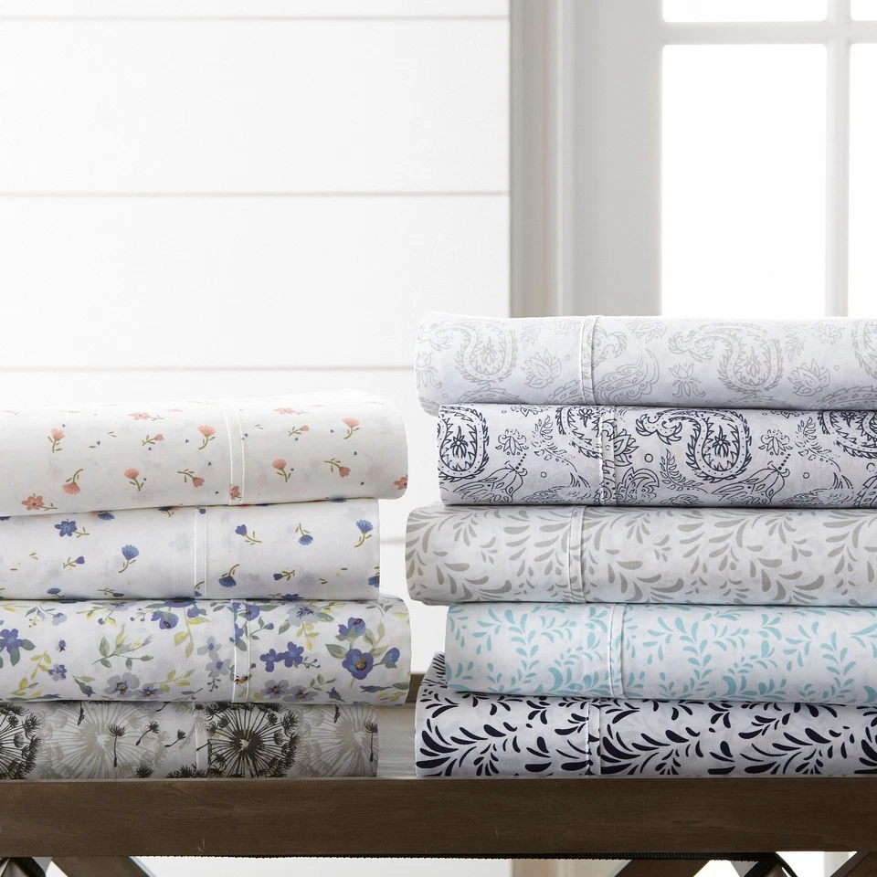 4PC Fashion Print/Floral Pattern Bed Sheet Set Fashion Collection by Kaycie Gray - Image 1 of 1