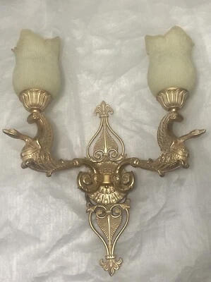 Apliques de lámpara con soporte de pared de lujo MARINER en bronce con chapado en oro España Foto 1 de 4