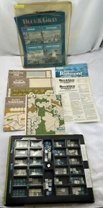 1975 Blue & Gray: Four Civil War Battles Game by SPI Good Condition FREE SHIP - Picture 1 of 9