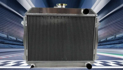 Radiador de aluminio de 4 filas para Toyota Corolla 1971 1972 1973 1974 71 72 73 74 Foto 1 de 4