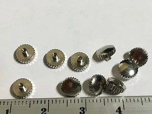 CROWN WRISTwatch POBEDA USSR , ! 10 pcs. THREAD 1.2 ММ NEW SET - Picture 1 of 2
