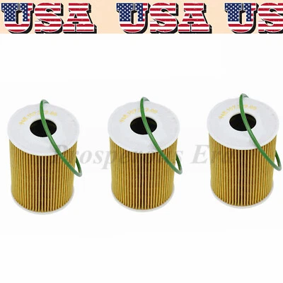 3x New Engine Oil Filter For Porsche 911 Cayenne Panamera Macan 94810722200 US - Image 1 of 4
