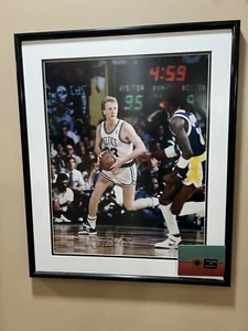 Larry Bird Signed Celtics LIMITED EDITION 16 x 20 Framed photo UDA Upper Deck - Picture 1 of 8