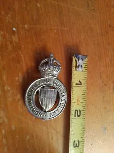 OBSOLETE NORTHUMBERLAND CONSTABULARY CAP BADGE - Picture 1 of 2