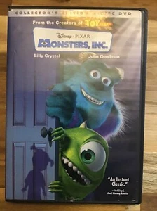 Monsters, Inc. (DVD, 2002, 2-Disc Set, Collectors Edition) Disney Pixar - Picture 1 of 3