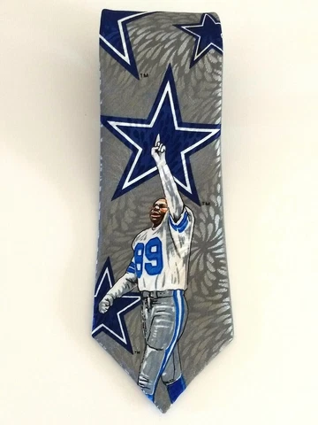 Vintage Dallas Cowboys Men's Tie #Super Bowl XXVII Champion 90's Cover
