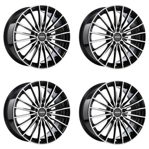 4 Alu Felgen Carmani 24 Karl 8.0x19 ET45 5x114.3 SWFP für Mazda 3 6 CX-3 CX-30 C - Imagen 1 de 7