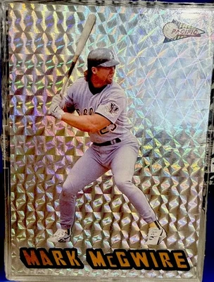 1993 Mark McGwire 10/36 Jugadores Calientes Holo Espanhol Selado A’s Pacific - Imagem 1 de 2