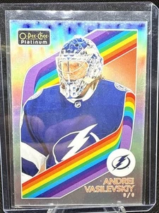 2023-24 O-Pee-Chee Platinum Reto Rainbow Andrei Vasilevskiy R-2 Lightning - Picture 1 of 2