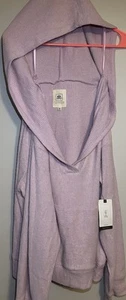 NWT Rip Curl Woman's Trails Light Pink Poncho Hoodie Soft Oversized Size XL - Picture 1 of 4