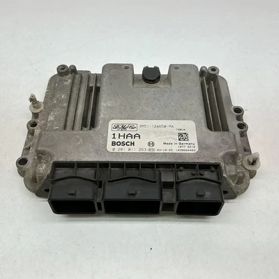 CENTRALINA MOTORE ECU PER FORD Focus C-Max Serie 0281011263 Diesel 1.6 (03>07) - Immagine 1 di 4