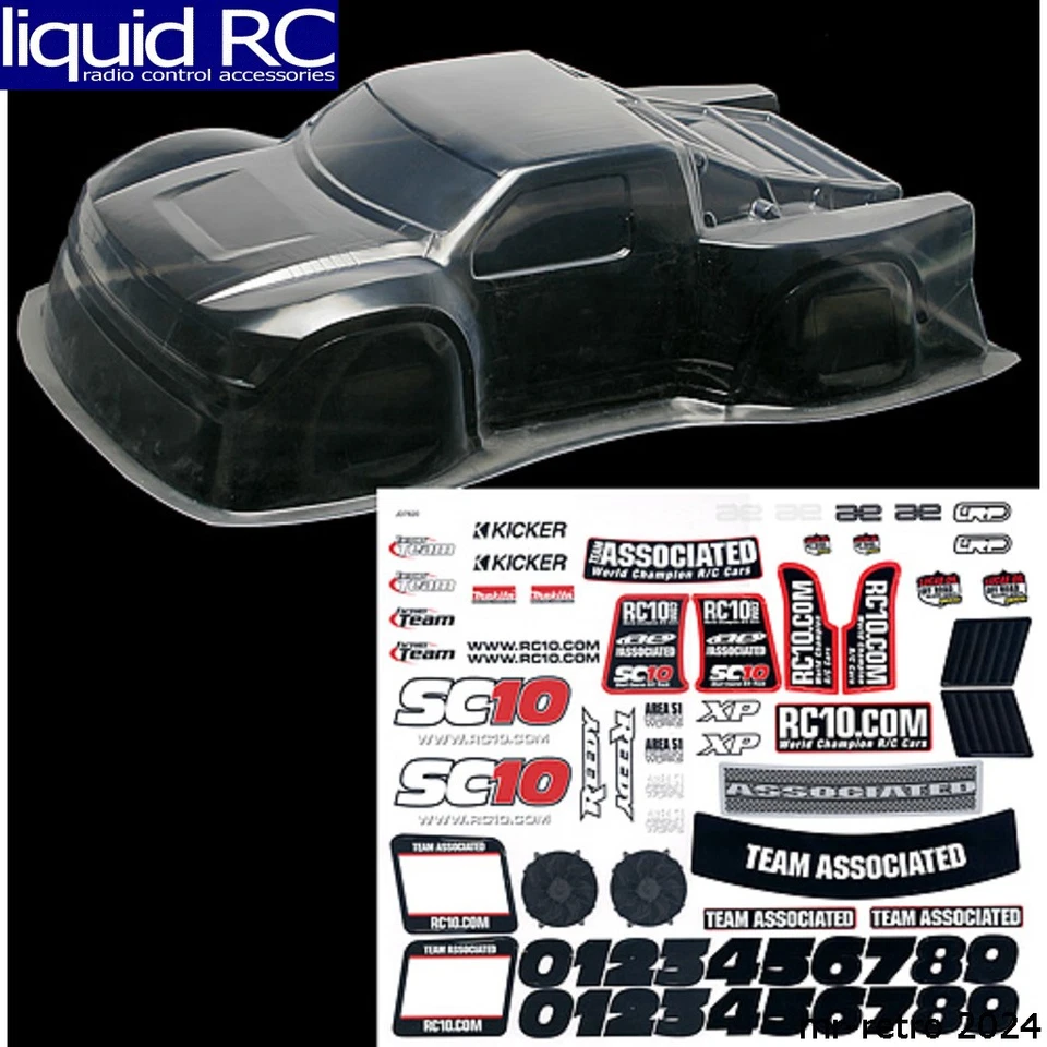 Associated 9876 SC10 Contender Body clear - Image 1 of 1