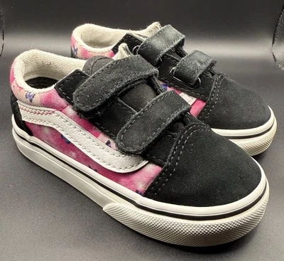 Vans TD Butterfly Fucsia Old Skool V Zapatos Niño 7c  Foto 1 de 4
