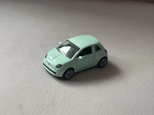 Fiat 500 Diecast Toy Car Model In Smooth Mint Green By Siku Excellent - Picture 1 of 6