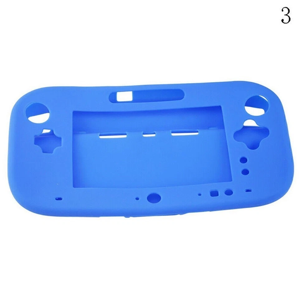 Soft Silicone Gel Case Skin Full Cover Protective for Nintendo Wii U Gamepad - Image 1 of 4