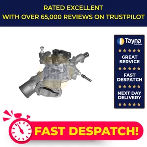 Water Pump fits OPEL CORSA C, D 1.0 1.2 1.4 00 to 14 Coolant NAPA 1334145 New - Picture 1 of 7