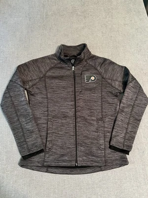 Chaqueta Philadelphia Flyers NHL Mujer L Hockey Logo Forrada de Vellón Doble Cara Foto 1 de 4