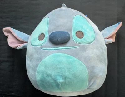 Stitch Squishmallow Disney Staffed Animal Plush Toy 12" - Image 1 of 4